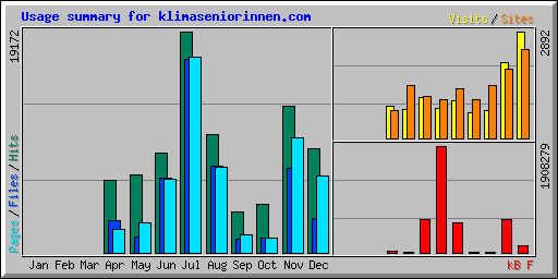 Usage summary for klimaseniorinnen.com